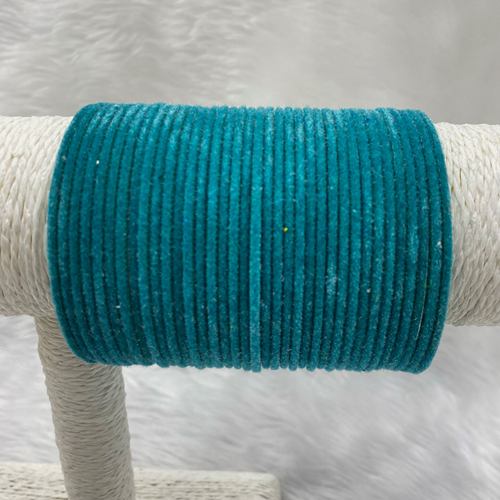 Turquoise Velvet Bangles