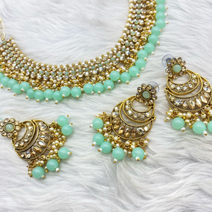 Tia Pista Necklace Set - Gold