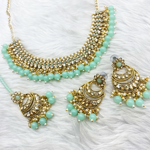 Tia Pista Necklace Set - Gold